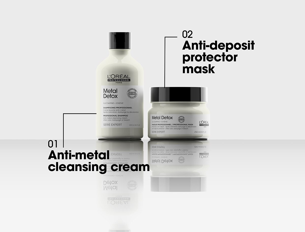 NEW! Metal Detox: Enhance your colour vibrancy.

