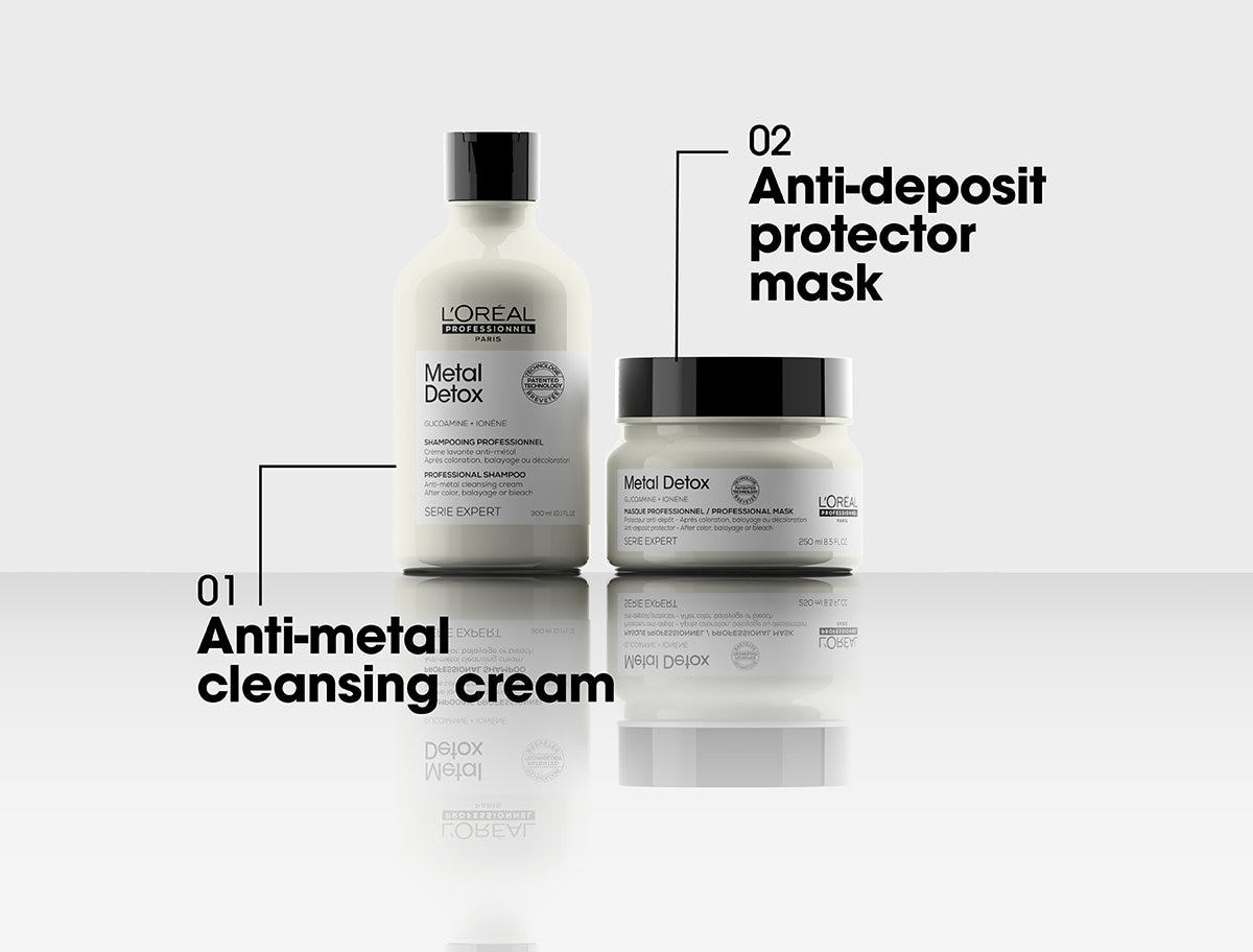 NEW! Metal Detox: Enhance your colour vibrancy.

