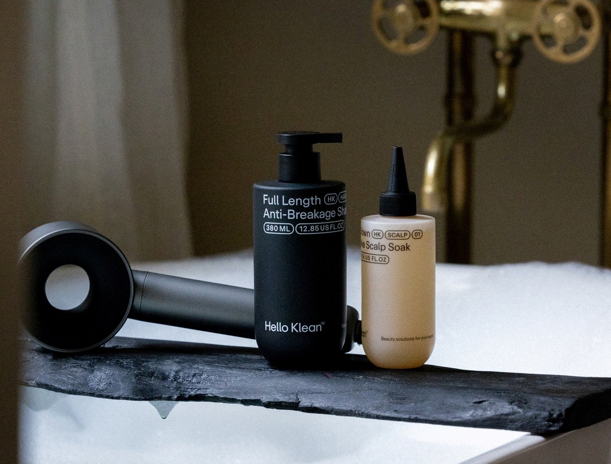Beauty solutions for hard water. 