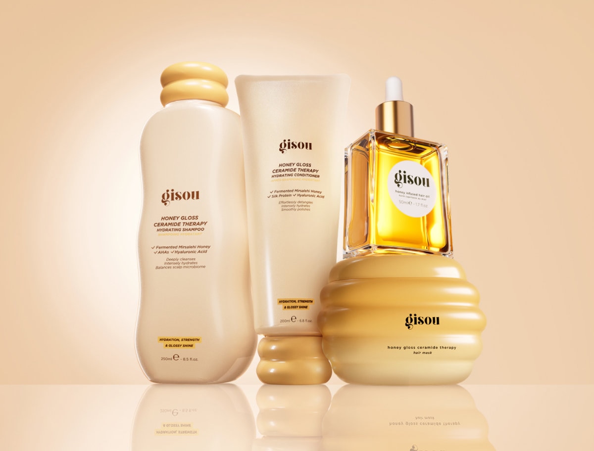 Gisou Honey Gloss Routine 