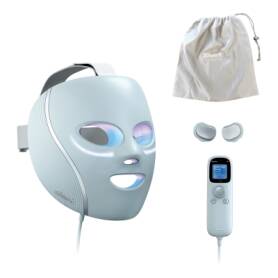 CryoGlow-Under Eye Cooling LED Mask Blue Frost