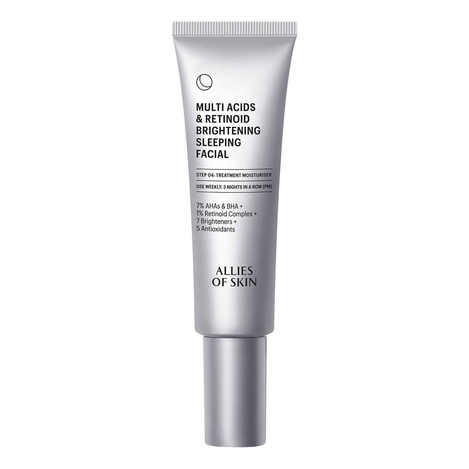 Debenhams Women's Multi Acids & Retinoid Brightening Sleeping Facial 48Ml - Image 8