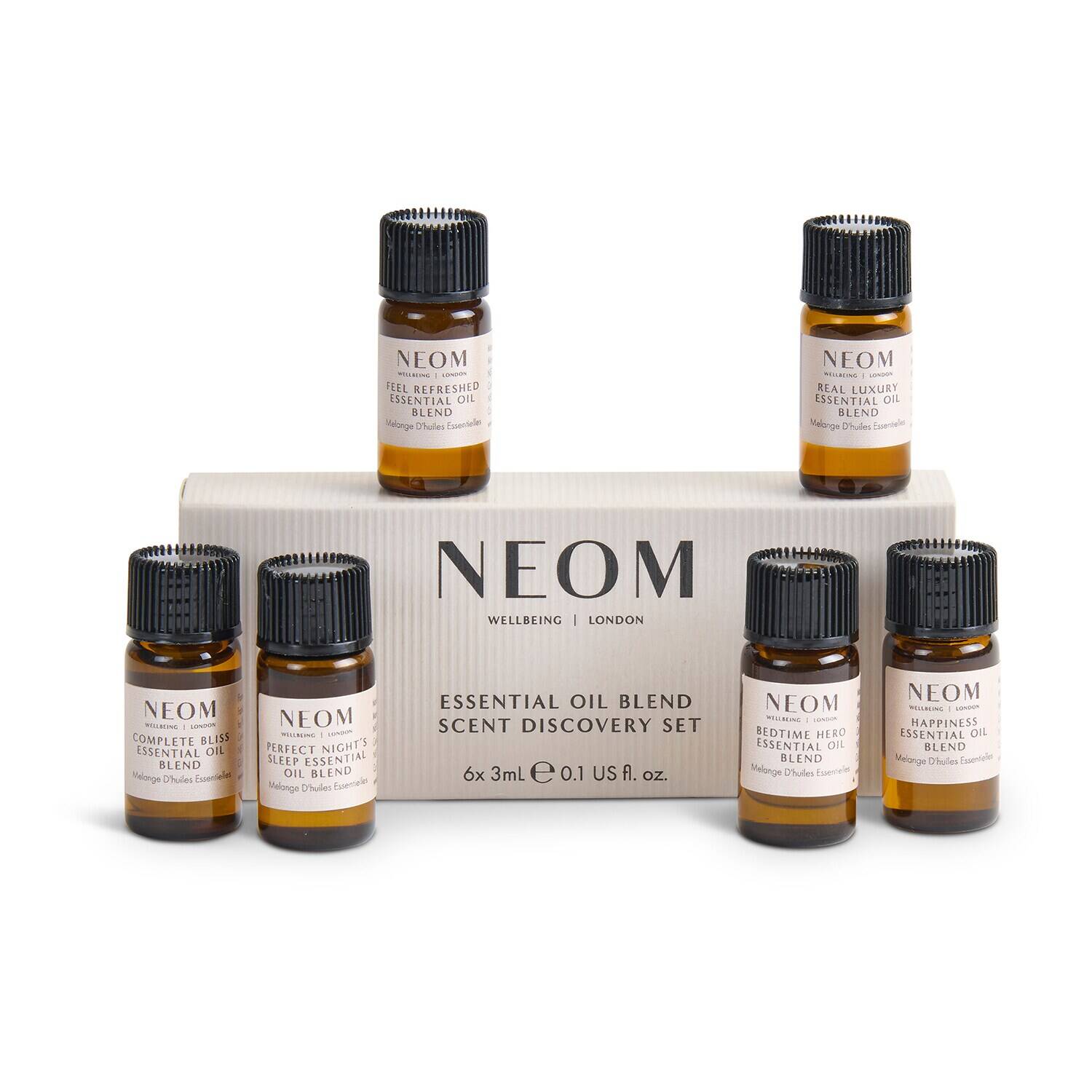 NEOM Wellbeing Essential Oil Blend Scent Discovery Set - Image 6