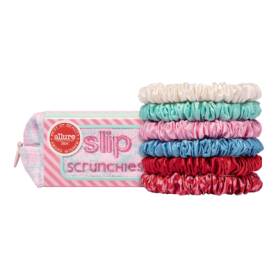 pure silk skinny scrunchies with complimentary pouch high tide