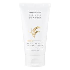 Rice Pure Clay Mask to Foam Cleanser 150ml
