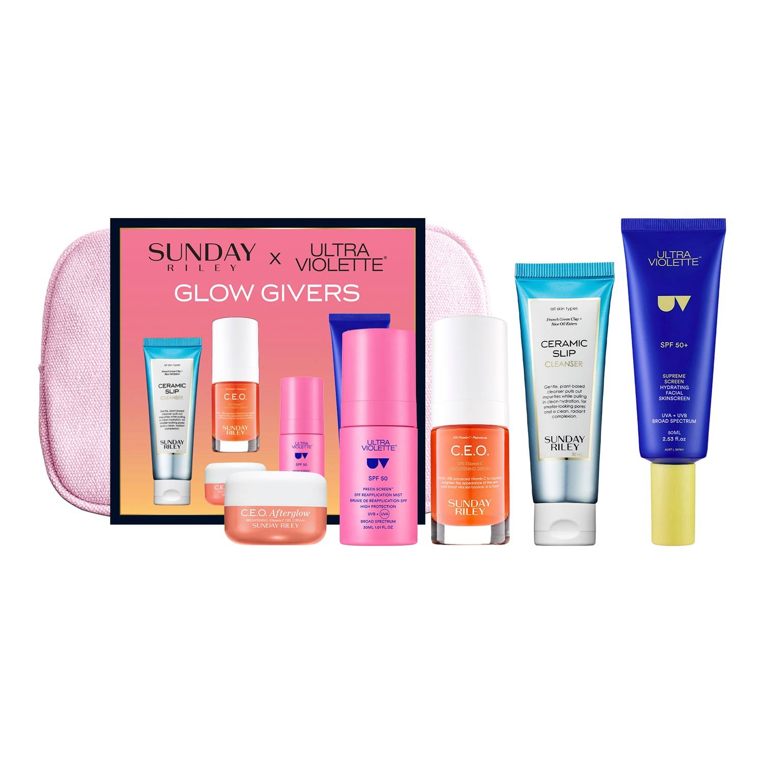 Sunday Riley Glow Givers Kit