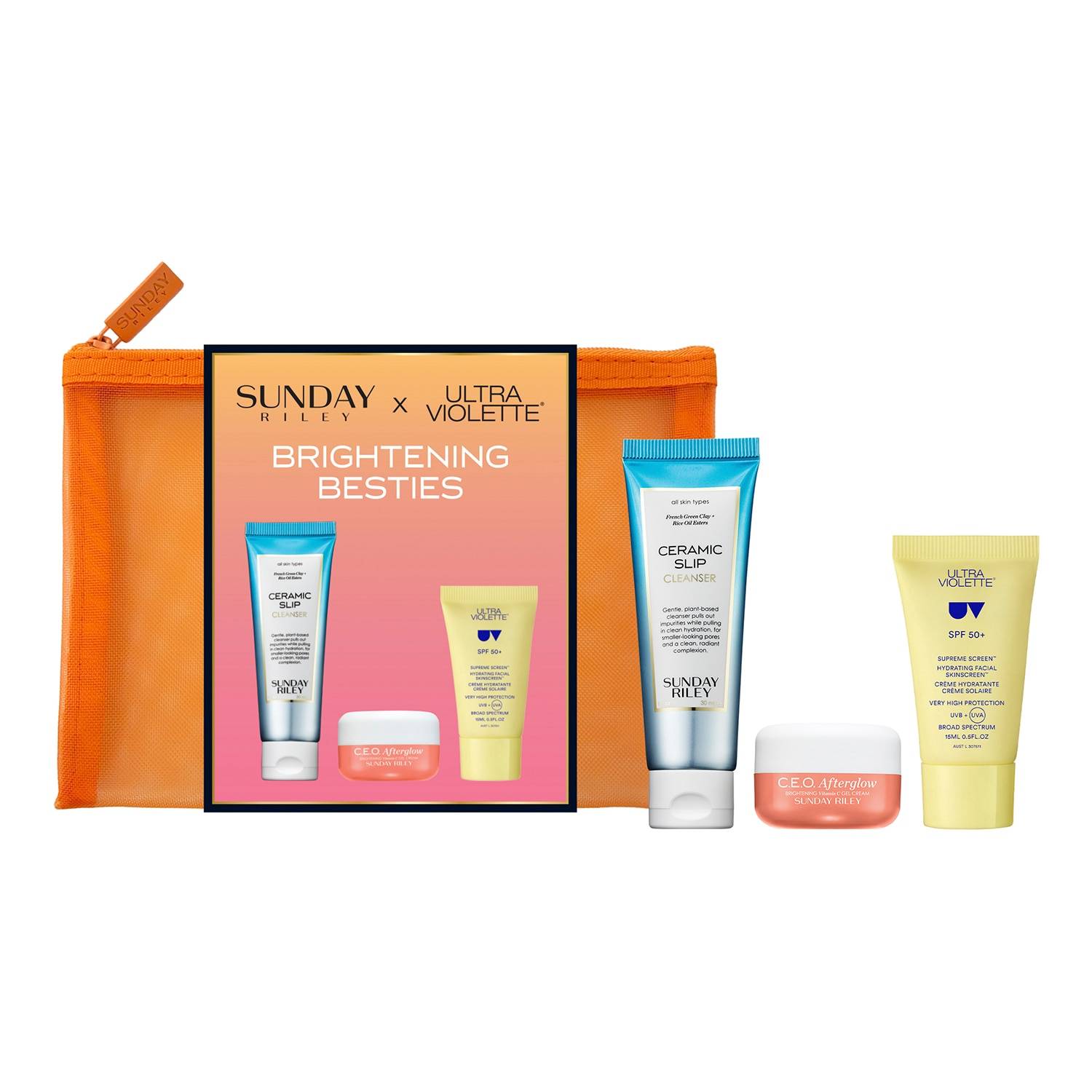 Sunday Riley Brightening Besties Kit