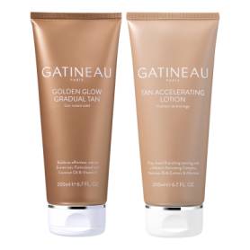 Tan Accelerating Lotion and Golden Glow Gradual Tan Duo Set