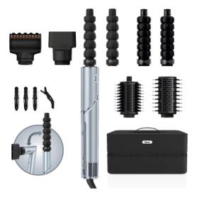 FlexStyle 6-in-1 Air Styler & Hair Dryer with storage case Glacial Blue