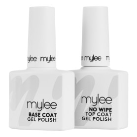 Gel Polish Base & No Wipe Top Coat Duo 2x 10ml