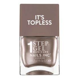 It's Topless 1-Step Gel Nail Polish, Khloe,Mushroom Brown Shimmer 14ml