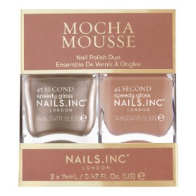 45 Second Speedy, Mocha Mousse, Nail Polish Duo 2x 14ml