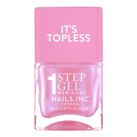 It's Topless 1-Step Gel Nail Polish, Addison, Iridescent Pink 14ml