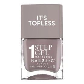 It's Topless 1-Step Gel Nail Polish, Megan, Mushroom Grey 14ml