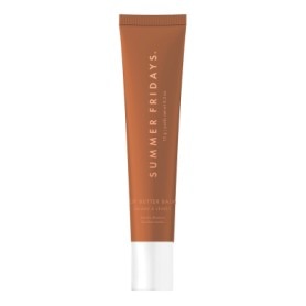 Lip Butter Balm - Hydrating Lip Balm with Glossy Finish Mocha Bonbon (15g)