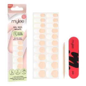 Gel Nail Wraps - French Long 20pcs