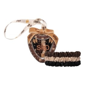 SLIP PURE SILK SKINNY SCRUNCHIE TRIO TIN ORNAMENT BETTY