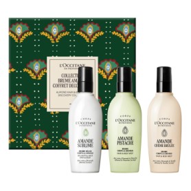 L'Occitane Almond (Amande) Hair & Body Mist Discovery Collection 40ml + 40ml + 40ml