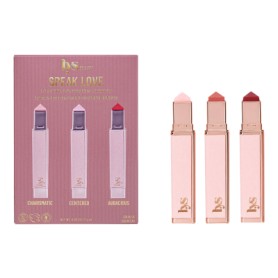 Speak Love 3-Piece Mini Lip-Plumping Glossy Lip Balm Set Centered + Audacious + Charismatic (1.7g each)