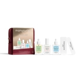 Active Shine Pouch – Strengthening Manicure with a pearly finish 3 x 15ml