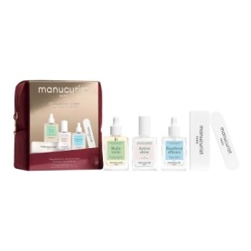Active Shine Pouch – Strengthening Manicure with a pearly finish 3 x 15ml