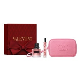 Born in Roma Pink Donna Eau De Parfum Set 50ml + 10ml + Pouch