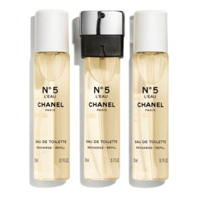 N°5 L'EAU TWIST AND SPRAY REFILL SET – EAU DE TOILETTE 3 X 20ML