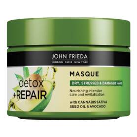 Detox and Repair Hair Masque For Dry Stressed & Damaged Hair 250ml