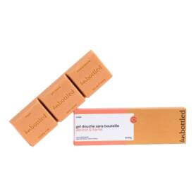 Maxi Solid Shower Gel Apricot & Shea Butter 300g