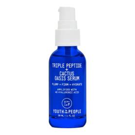 Triple Peptide + Cactus Oasis Serum - Hydrating face and neck serum 30  ml