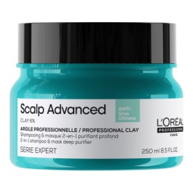 Serié Expert Scalp Advanced Anti-Oiliness 2-in-1 Deep Purifier Clay Hair Mask 250ml