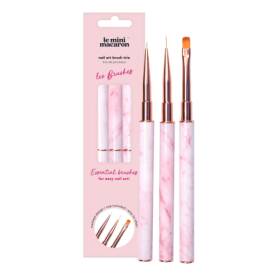 "Les Brushes" Nail Art Brush Trio