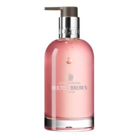 Delicious Rhubarb & Rose Fine Liquid Hand Wash Glass Bottle 200ml