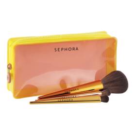 Glitter Under The Sun Makeup Brush Set 3pc