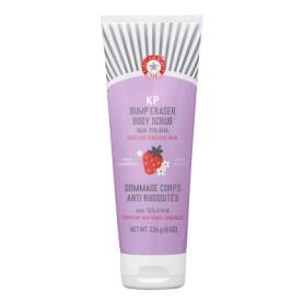 KP Smoothing Body Scrub 10% AHA Strawberry - Exfoliate bumps and chicken skin