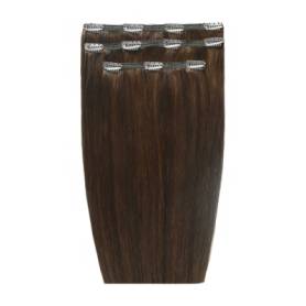 Deluxe Clip-ins 18' Chocolate