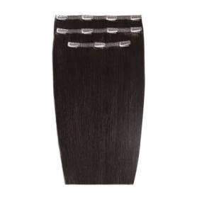 Deluxe Clip-ins 18' Ebony
