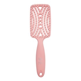 x Huda Detangling Brush Pink