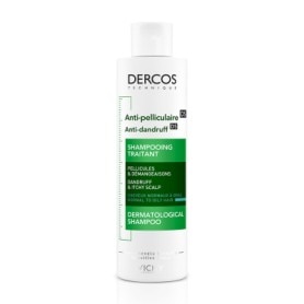 Dercos Anti-Dandruff Purifying Scalp Shampoo for Normal to Oily Hair 200ml