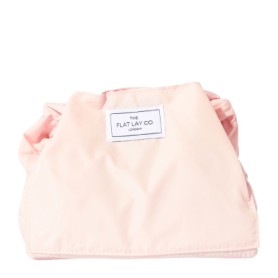 Open Flat Makeup Bag in Blush Pink 1each