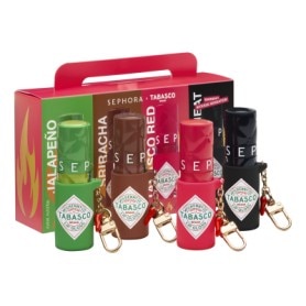 OUTRAGEOUS PLUMP VOLUME EFFECT X TABASCO - Set of 4 shades, 4 intensities INTENSE OUTRAGEUSE COLLAB TABASCO-26 E