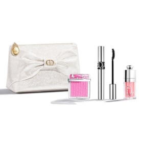 The Volume and Glow Ritual Gift Set - Limited edition -  lip oil, mascara, blush 001 Pink (6 ml) + 090 Noir (6 g) + 001 Pink (4,5 g)