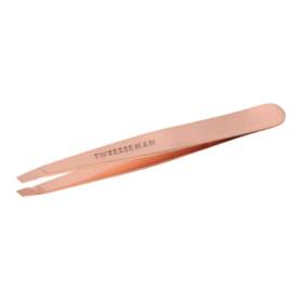 Stainless Steel Slant Tweezer Rose Gold