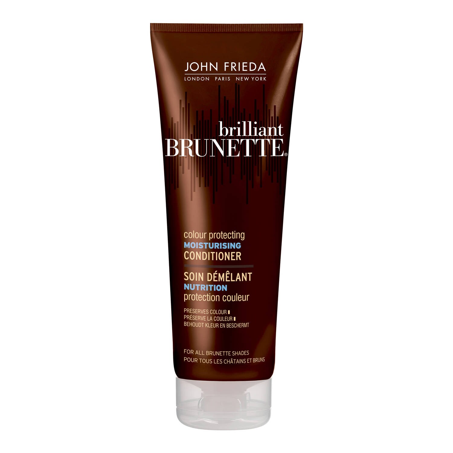 John Frieda Brilliant Brunette Colour Protecting Moisturising Conditioner For Brown Hair, 250 Ml - Image 9
