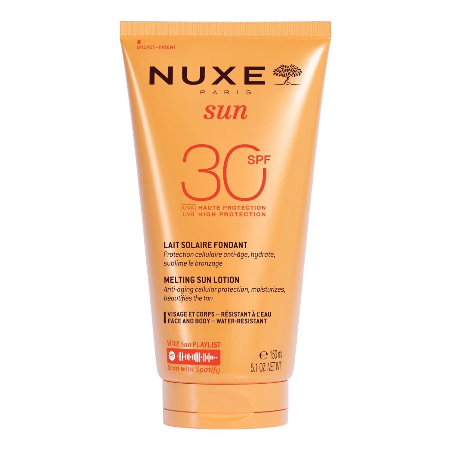 Nuxe Face And Body Sun Lotion Nuxe Sun - Spf 30 150 Ml