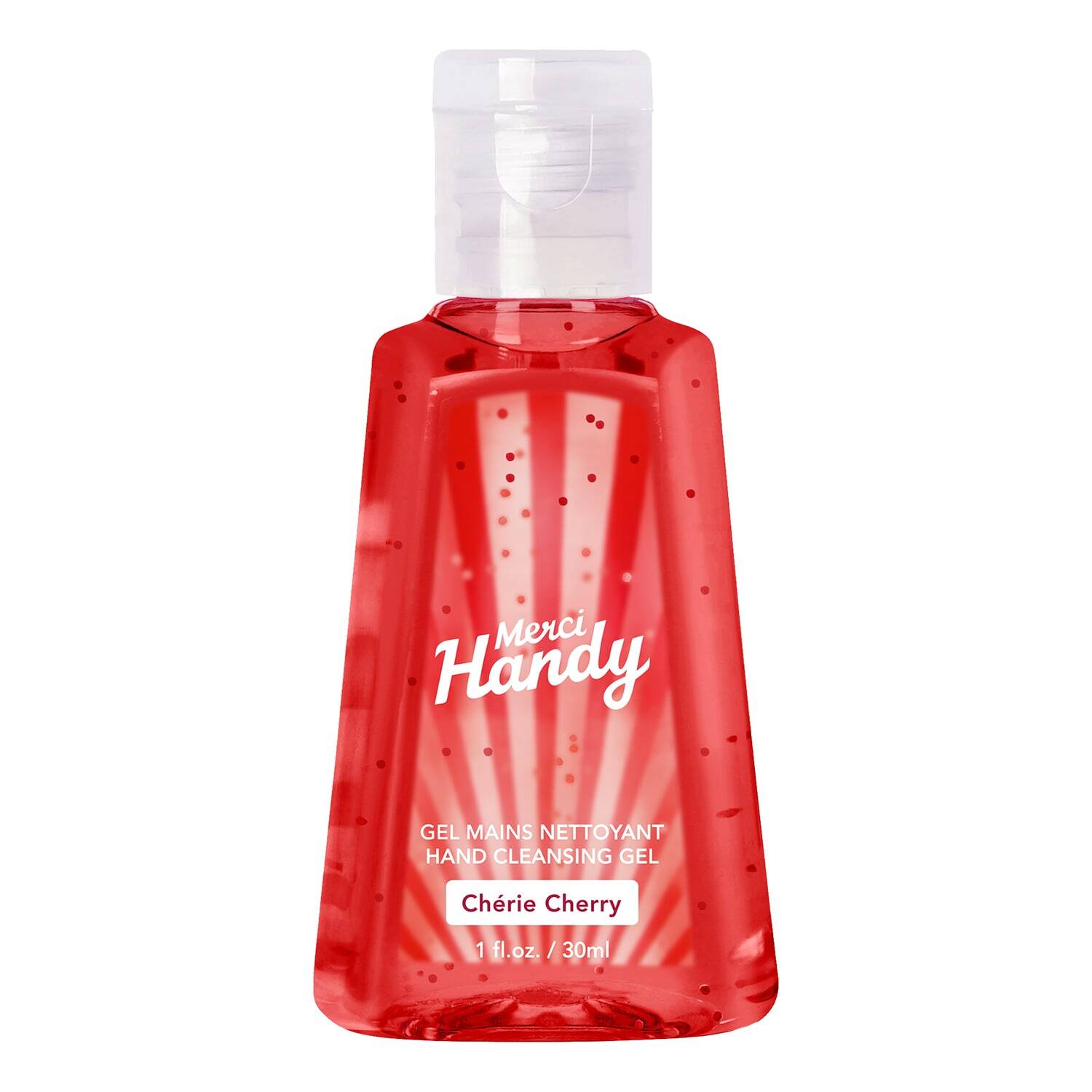 Merci Handy Hand Cleansing Gel Glitter Fever Chérie Cherry