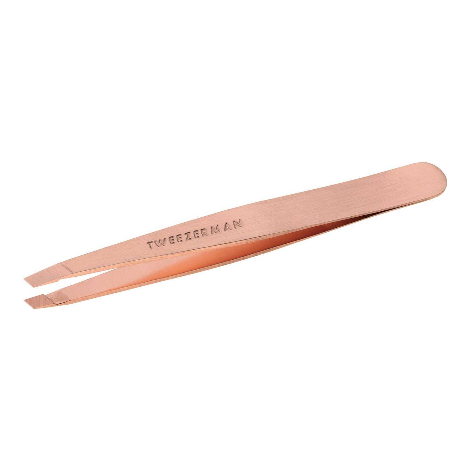 Tweezerman Stainless Steel Slant Tweezer Rose Gold