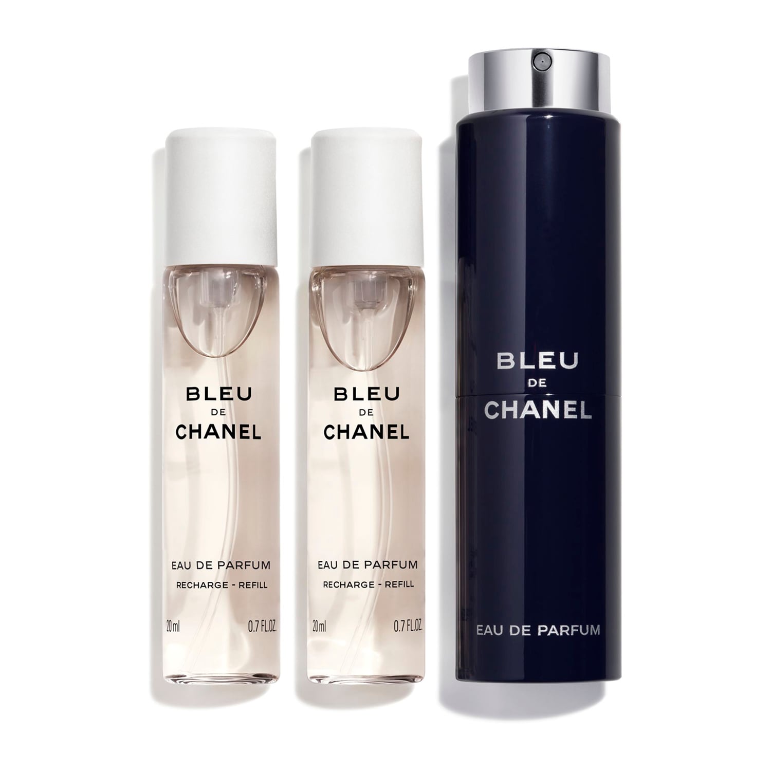 Chanel Bleu De Chanel - Eau De Parfum Twist And Spray 3X20Ml