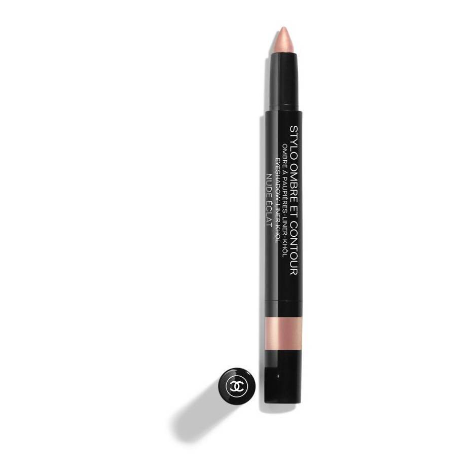 Chanel Stylo Ombre Et Contour - 3-In-1 Eyeshadow-Eyeliner-Kohl Pencil Nude Éclat