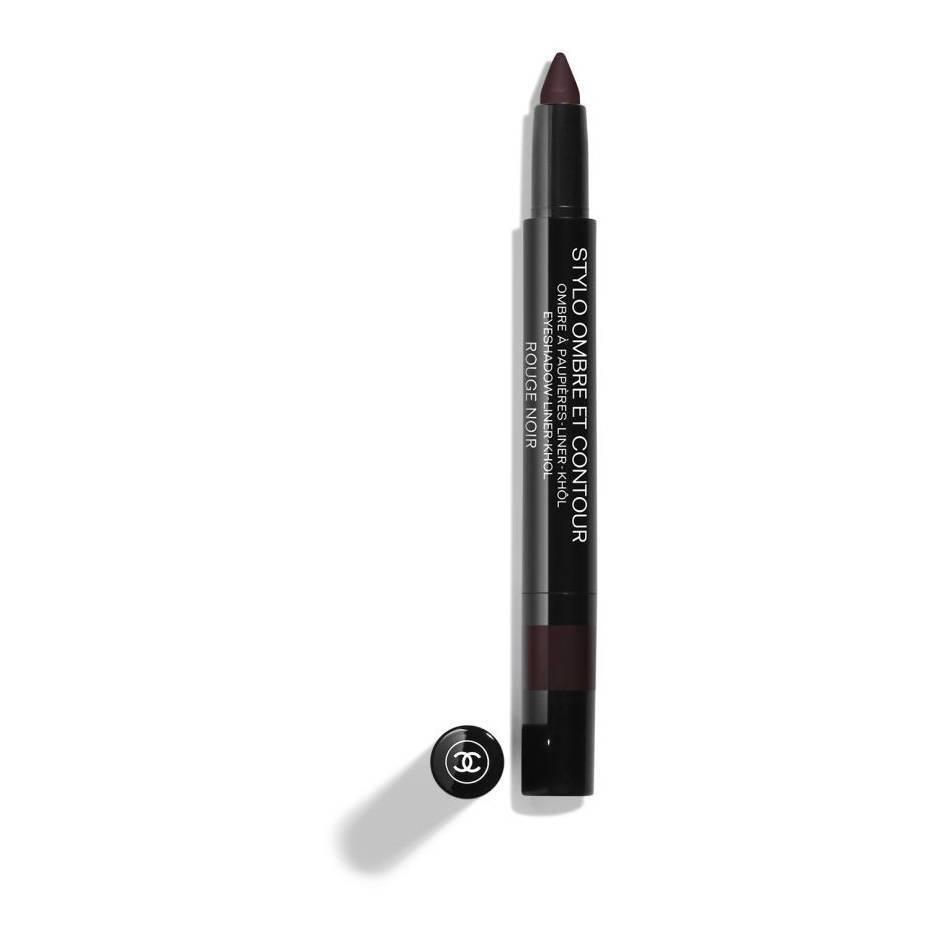 Chanel Stylo Ombre Et Contour - 3-In-1 Eyeshadow-Eyeliner-Kohl Pencil Rouge Noir